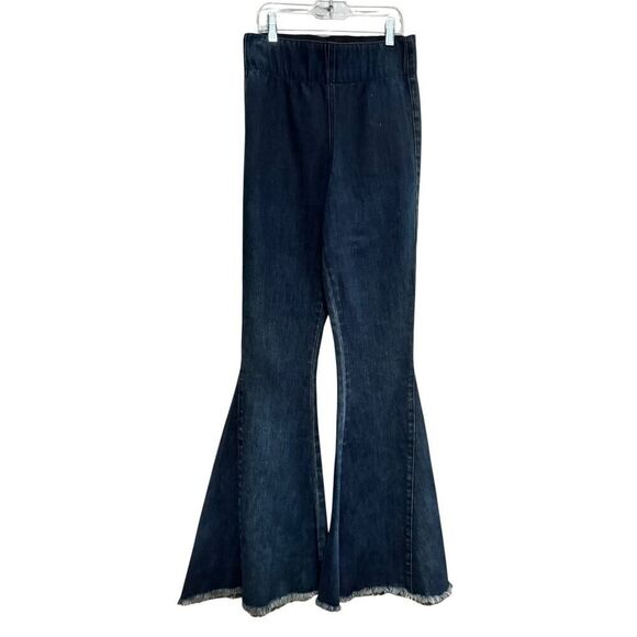 Mumu Blue Berkeley Flare Jeans - Size S - New - Picture 3 of 7